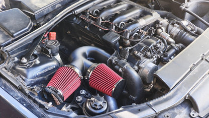 BMW E9x M57 Dual Filter Cold Air Intake Kit - ADHD Motorsport