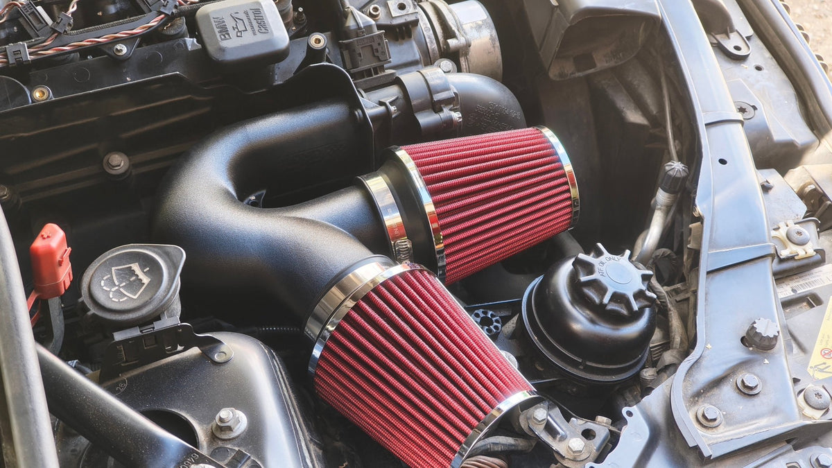 BMW E9x M57 Dual Filter Cold Air Intake Kit - ADHD Motorsport
