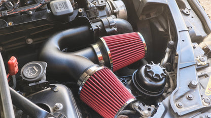 BMW E9x M57 Dual Filter Cold Air Intake Kit - ADHD Motorsport