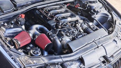 BMW E9x M57 Dual Filter Cold Air Intake Kit - ADHD Motorsport
