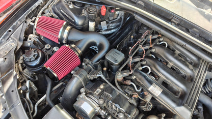 BMW E9x M57 Dual Filter Cold Air Intake Kit - ADHD Motorsport