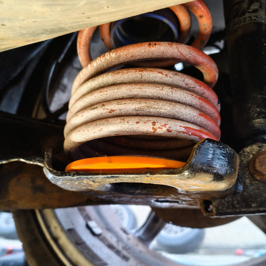 Ford Fiesta MK6, ST150 Rear spring seat - ADHD Motorsport