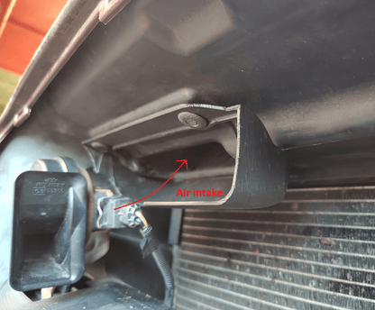 Volvo V50/S40/C30 T5, 2.4T,2.4i AIR INTAKE SCOOP + Helmholtz chamber delete plugs - ADHD Motorsport